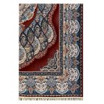 فرش ۱۲۰۰شانه ماشینی زمینه قرمز کدSH-1258