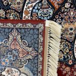 فرش ۱۲۰۰شانه ماشینی زمینه قرمز کدSH-1258 - تصویر 4