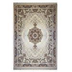 فرش ۱۲۰۰شانه ماشینی زمینه کرم کدSH-1251