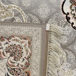 فرش ۱۲۰۰شانه ماشینی زمینه کرم کدSH-1251