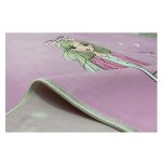 فرش اختصاصی چاپی دخترانه زمینه صورتی کد1061 - تصویر 3