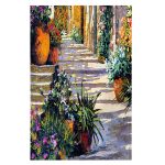 فرش اختصاصی چاپی طرح منظره کد1053