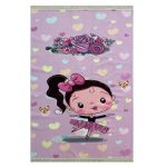 فرش کودک اختصاصی چاپی دخترانه کد1042