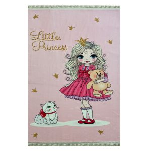 فرش کودک اختصاصی چاپی دخترانه کد1062