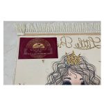 فرش کودک چاپی دختر مومو فرفری زمینه کرم کد1044 - تصویر 4