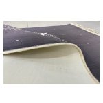 فرش کودک چاپی دختر و پروانه زمینه طوسی کد1052 - تصویر 4