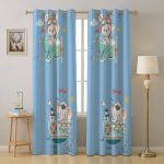 فرش کودک اختصاصی طرح ابر و باران