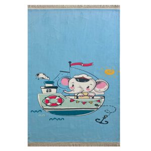 فرش کودک اختصاصی فیل ملوان کد1064