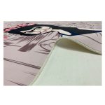 فرش کودک اختصاصی چاپی دختر موتورسوار کد1070 - تصویر 4