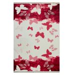 فرش اختصاصی چاپی طرح پروانه کد 1076