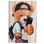 فرش کودک خرس و موبایل کد 1087 - تصویر 2