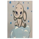 فرش کودک فیل و ابر کد 1091 - تصویر 2