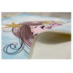 فرش کودک اسب تکشاخ کد 1083 - تصویر 3