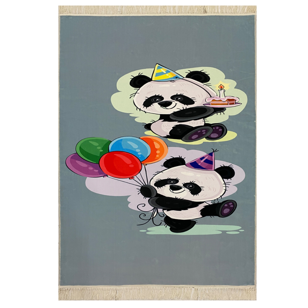فرش کودک پاندا دوقلو کد 1090 فرش کودک پاندا دوقلو کد 1090