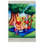 فرش کودک پو و دوستان کد 1086