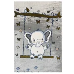 فرش کودک بچه فیل ها کدSB951 - تصویر 2
