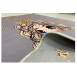 فرش کودک دختر موفرفری کد 1095 - تصویر 3