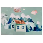 فرش کودک فیل و گاو کد 1096 - تصویر 3