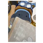 فرش کودک هواپیما و حیوانات کدSB949 - تصویر 4