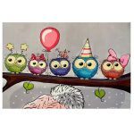 فرش کودک جغد کد 1094 - تصویر 4