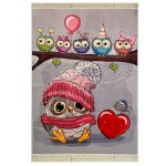 فرش کودک جغد کد 1094