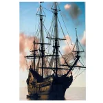 فرش کودک طرح کشتی کد 1106 - تصویر 2