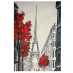 فرش کودک طرح پاریس کد 1110 - تصویر 2