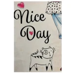 فرش کودک گربه و دختر کد 1111 - تصویر 3