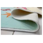 فرش کودک اسب شاخدار و دختر کد 1109 - تصویر 4