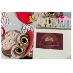 فرش کودک جغد دوقلو کد 1113 - تصویر 4