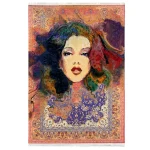 فرش فانتزی طرح دخترانه کد100413