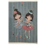 فرش کودک اختصاصی پرنسس دوقلو