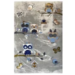 فرش کودک طرح جغدها کدSB961