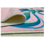 فرش کودک یونیکورن صورتی کد 1121 - تصویر 3