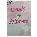 فرش کودک طرح پرنسس کندی زمینه صورتی کد 101212 - تصویر 3