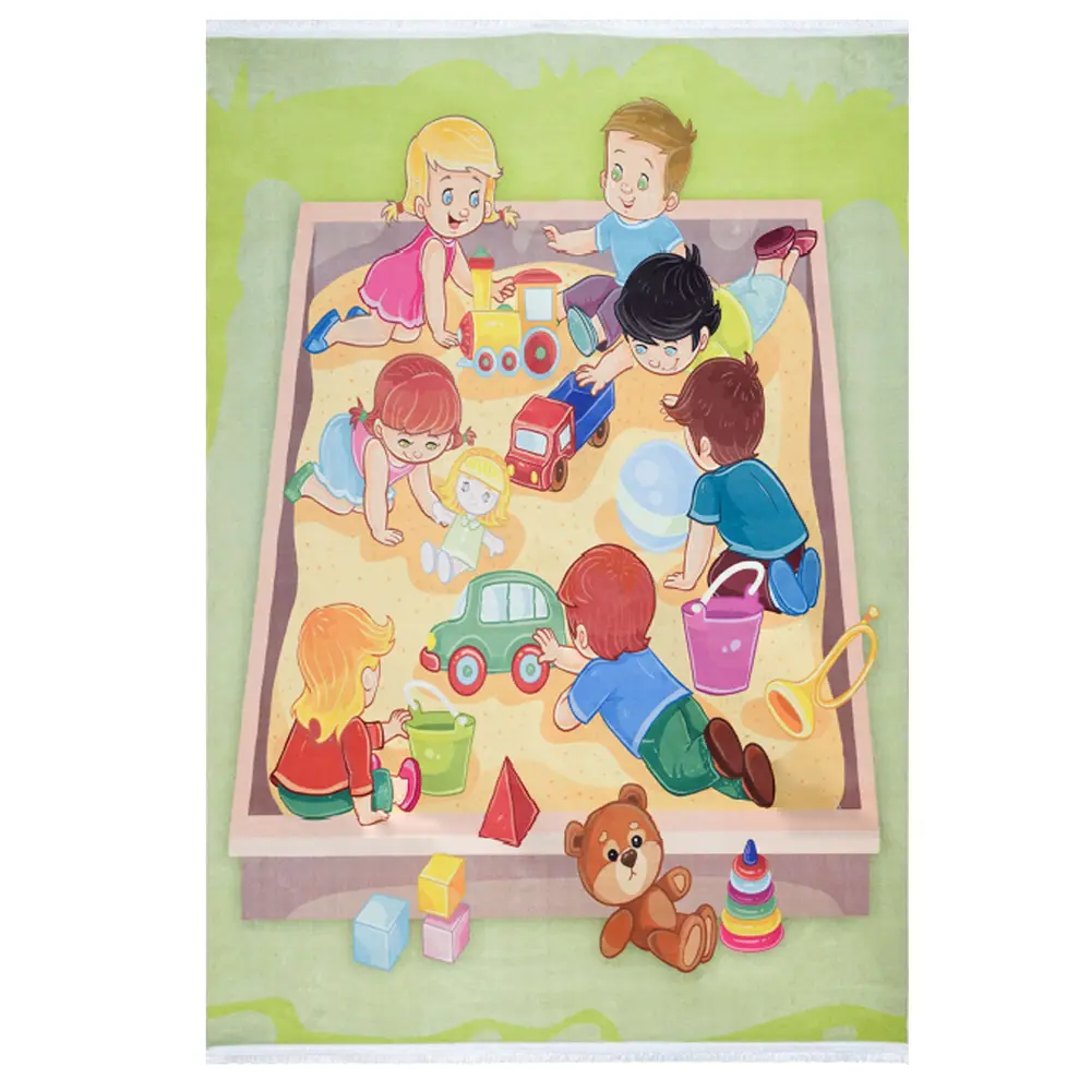 فرش کودک طرح بازی کد 100246 فرش کودک طرح بازی کد 100246