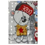 فرش کودک خرس و جغد کدSB974 - تصویر 2