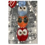 فرش کودک خرس و جغد کدSB974 - تصویر 3