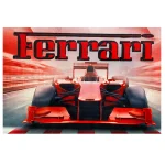 فرش کودک ماشین فراری کد 1126 - تصویر 2