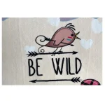 فرش کودک جغد سرخپوستی کد 1127 - تصویر 3