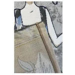 فرش کودک دختر طناب زن کدSB965 - تصویر 4