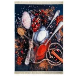 فرش آشپزخانه قاشق و ادویه کد 1122