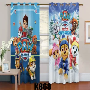 ست فرش پرده سگ های نگهبان کدF449