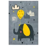 فرش کودک طرح فیل کد 101259 - تصویر 2