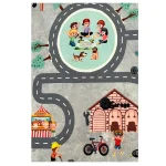 فرش کودک شهروندان کوچولو کد 101270 - تصویر 3