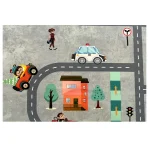 فرش کودک شهروندان کوچولو کد 101270 - تصویر 4