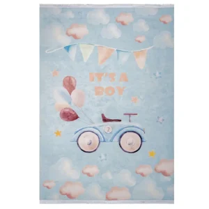 فرش کودک ماشین و بادکنک کد 101258