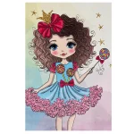 فرش کودک دختر پرنسس کد 1129 - تصویر 2