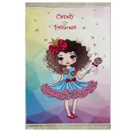 فرش کودک دختر پرنسس کد 1129