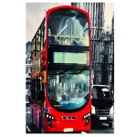 فرش کودک اتوبوس و ساعت کد 1131 - تصویر 2